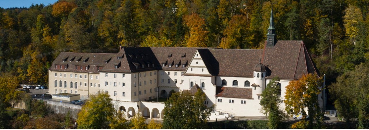 Kloster Gorheim Vogelperspektive