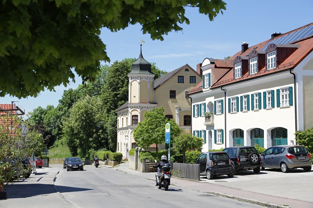 Dorfstraße in Kranzberg