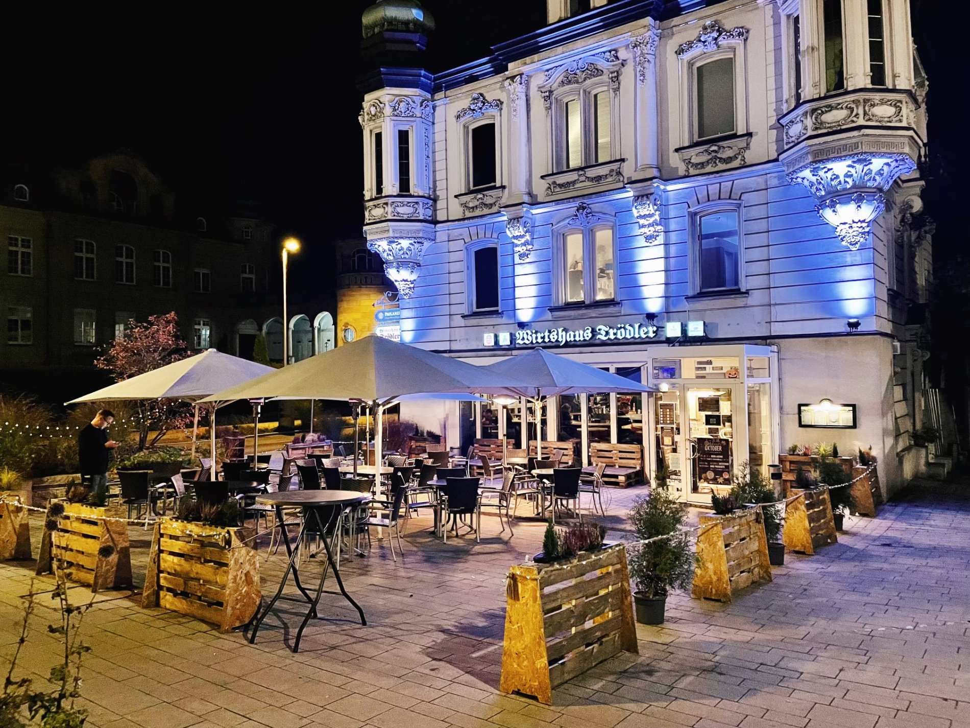 Restaurants in Albstadt: Wirtshaus "Zum Trödler" in der Villa Haux in Albstadt-Ebingen