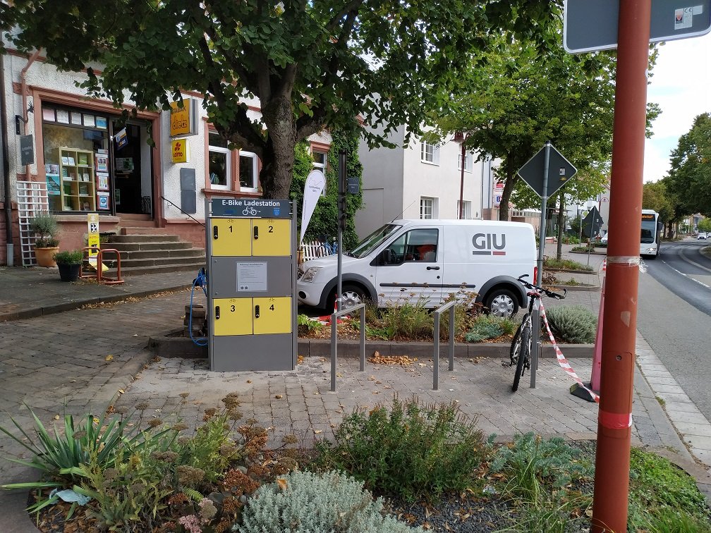 E-Bike Ladestation Limbach Dorfmitte