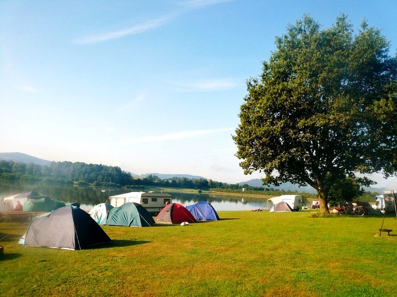 Freizeitvergnügen auf dem Campingplatz Waldmünchen am Perlsee