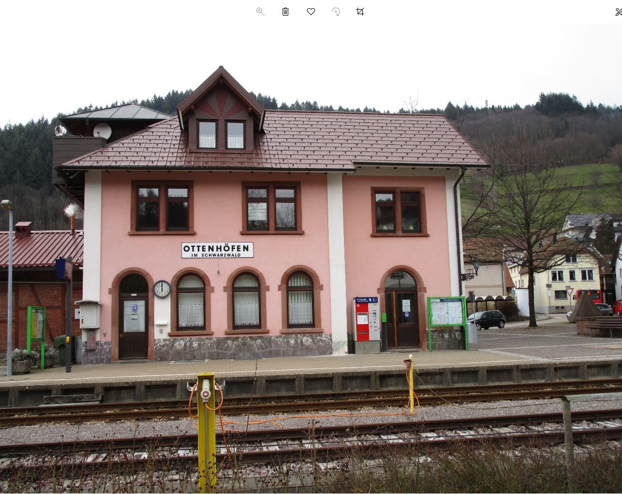 Bahnhof Ottenhöfen im Schwarzwald