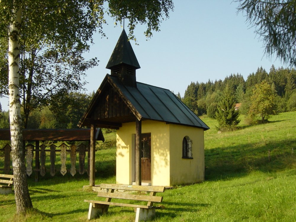Die Dorfkapelle im Ortsteil Reifberg der Gemeinde Frauenau im ArberLand Bayerischer Wald