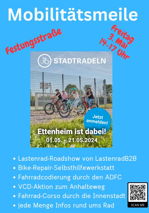Mobilitätsmeile / Urheber: Stadt Ettenheim
