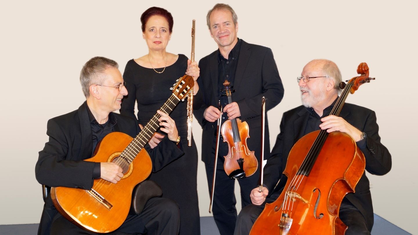 Klinghoff-Quintett mit Werner und Reinhilde Klinghoff, Erich Meili und Johannes Toppius