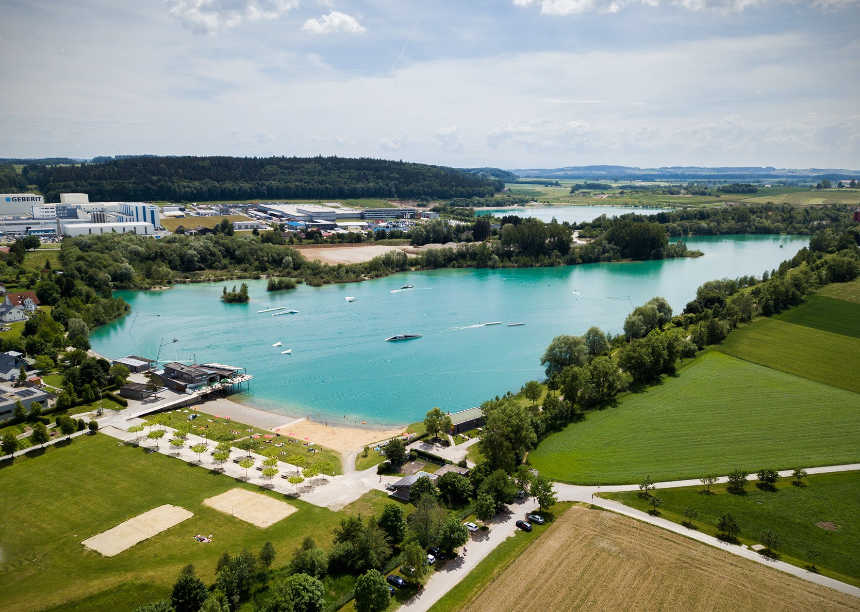 Luftbild Seepark Linzgau
