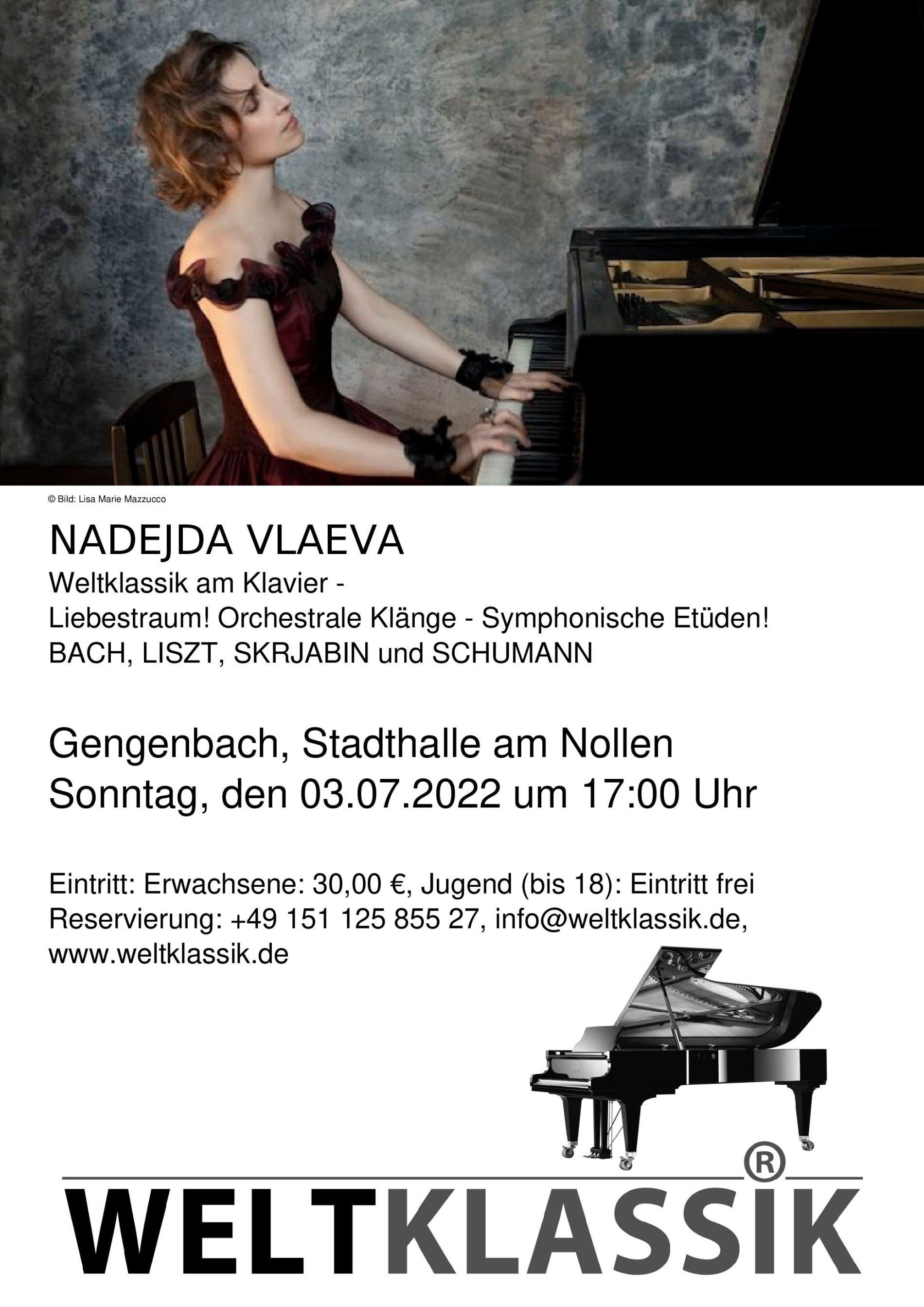 Nadejda Vlaeva / Urheber: Weltklassik am Klavier