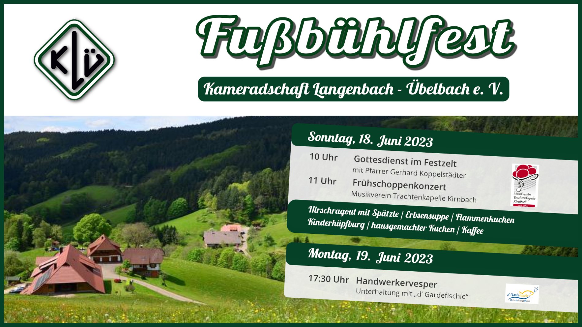 Fußbühlfest 2022 / Urheber: Kameradschaft Langenbach-Übelbach