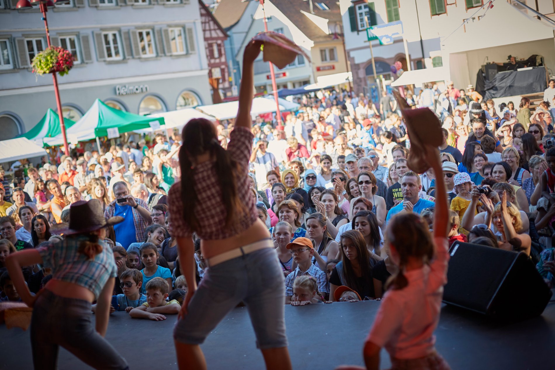 Lahrer Stadtfest in der Historischen Innenstadt / Urheber: Stadt Lahr