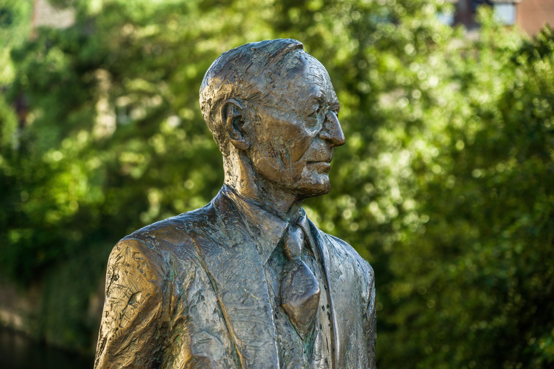 Hermann Hesse Statue in Calw
