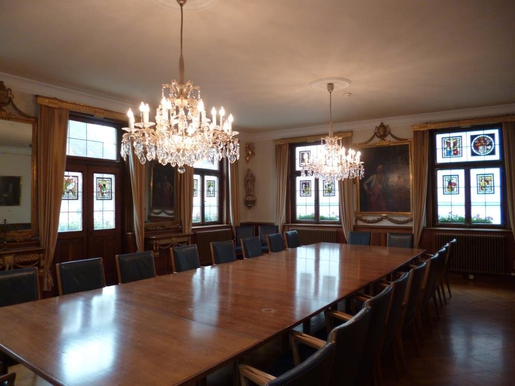 Historischer Saal im Rathaus Pfullendorf