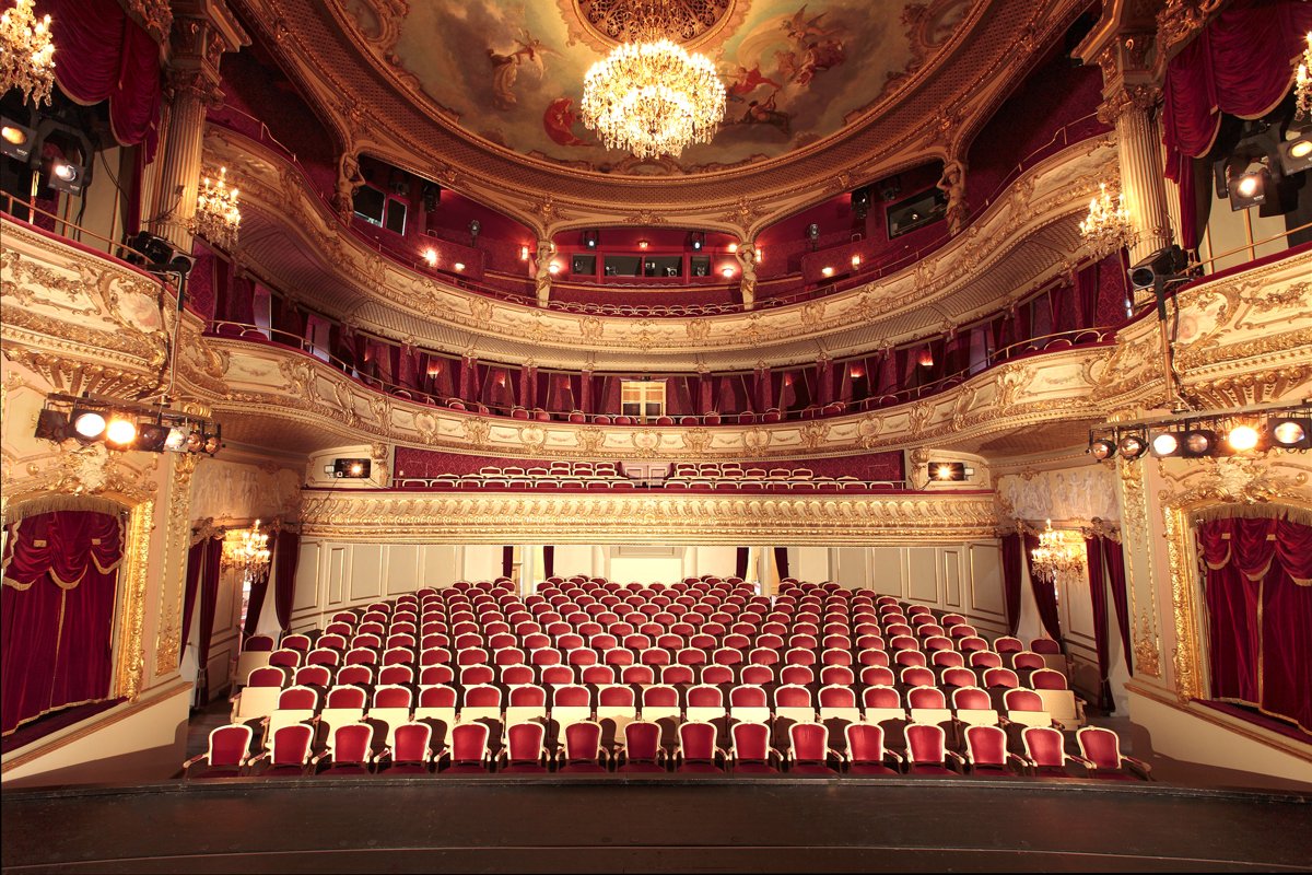 Impressive theatre hall