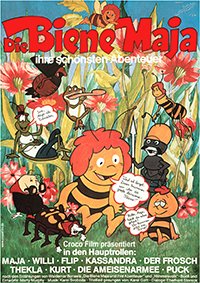 Kinoplakat "Biene Maja - ihre schönsten Abenteuer"