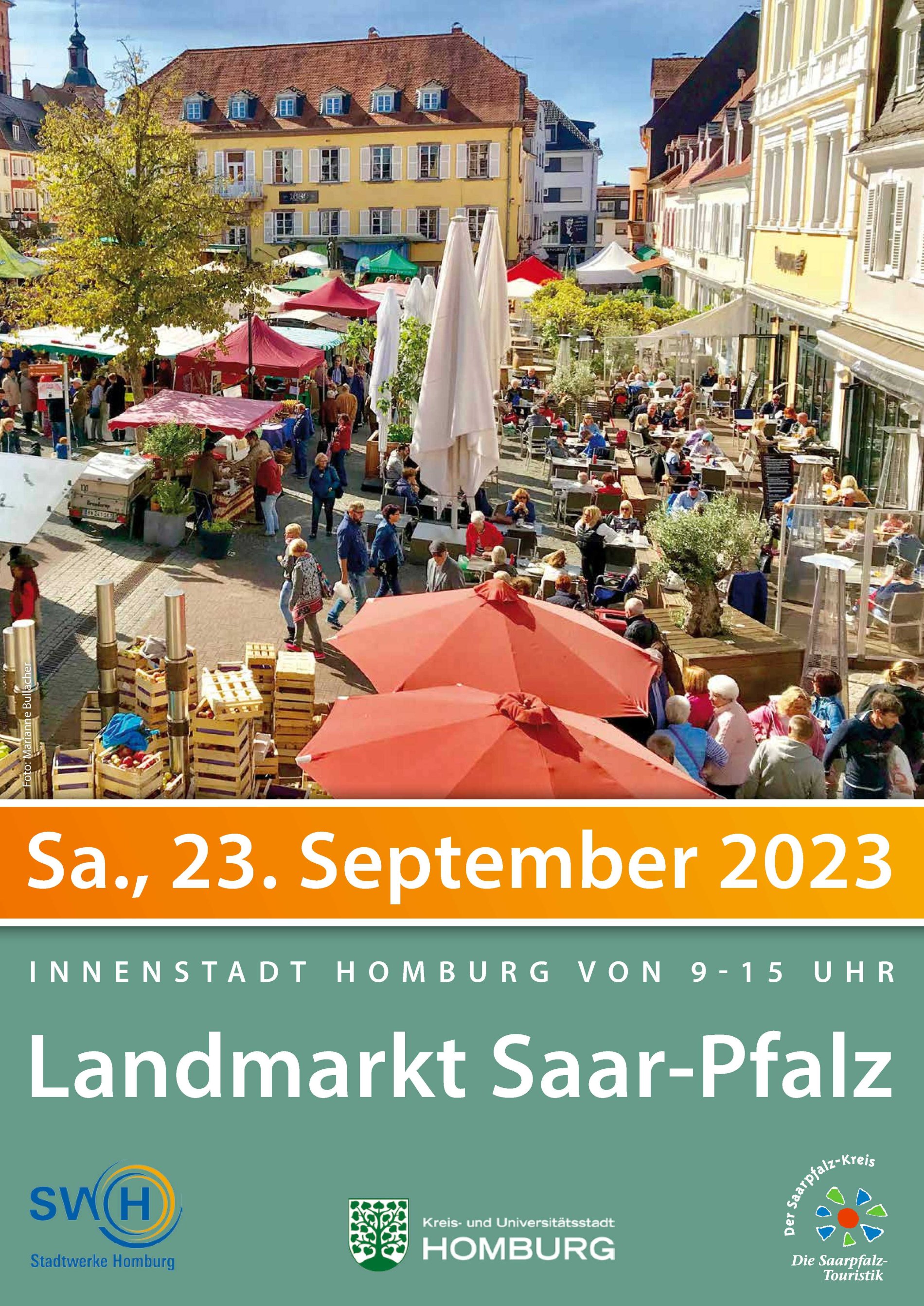 Plakat Landmarkt Homburg 2023