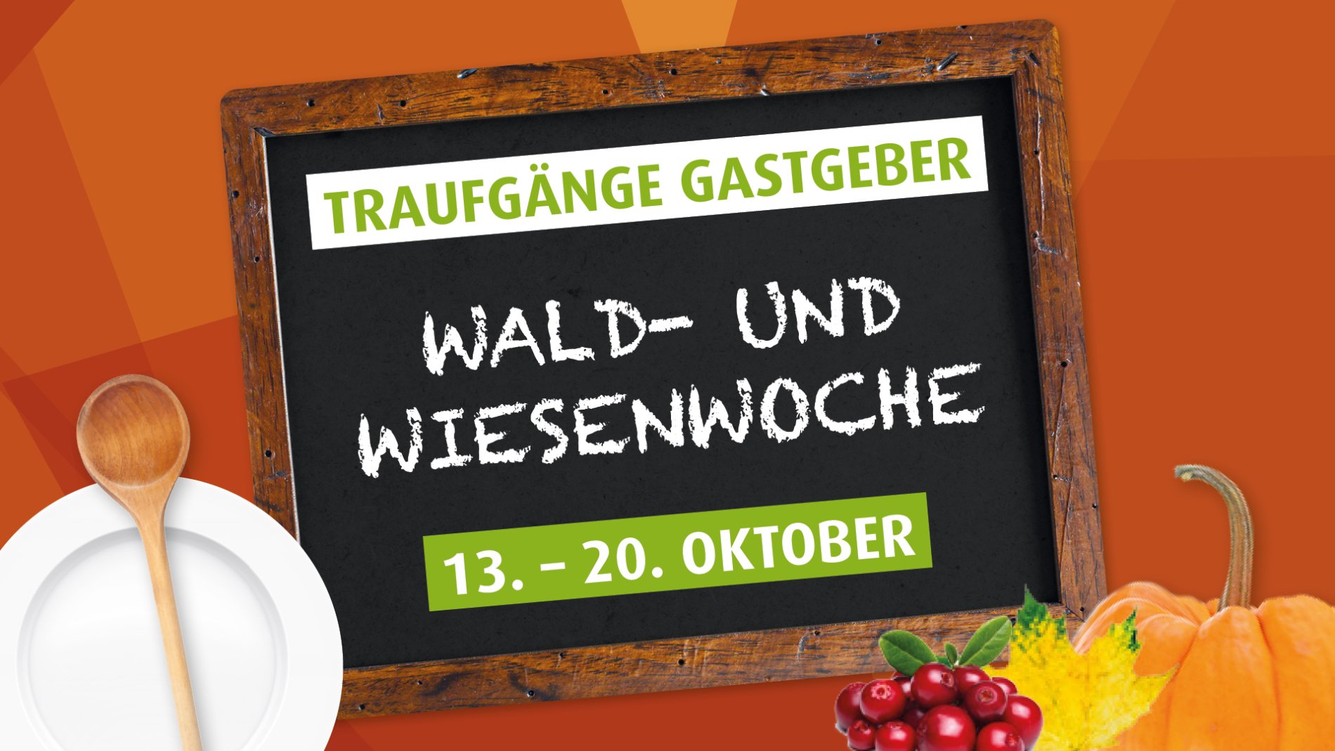 Kulinarische Herbstwoche bei den Traufgänge Gastgebern in Albstadt