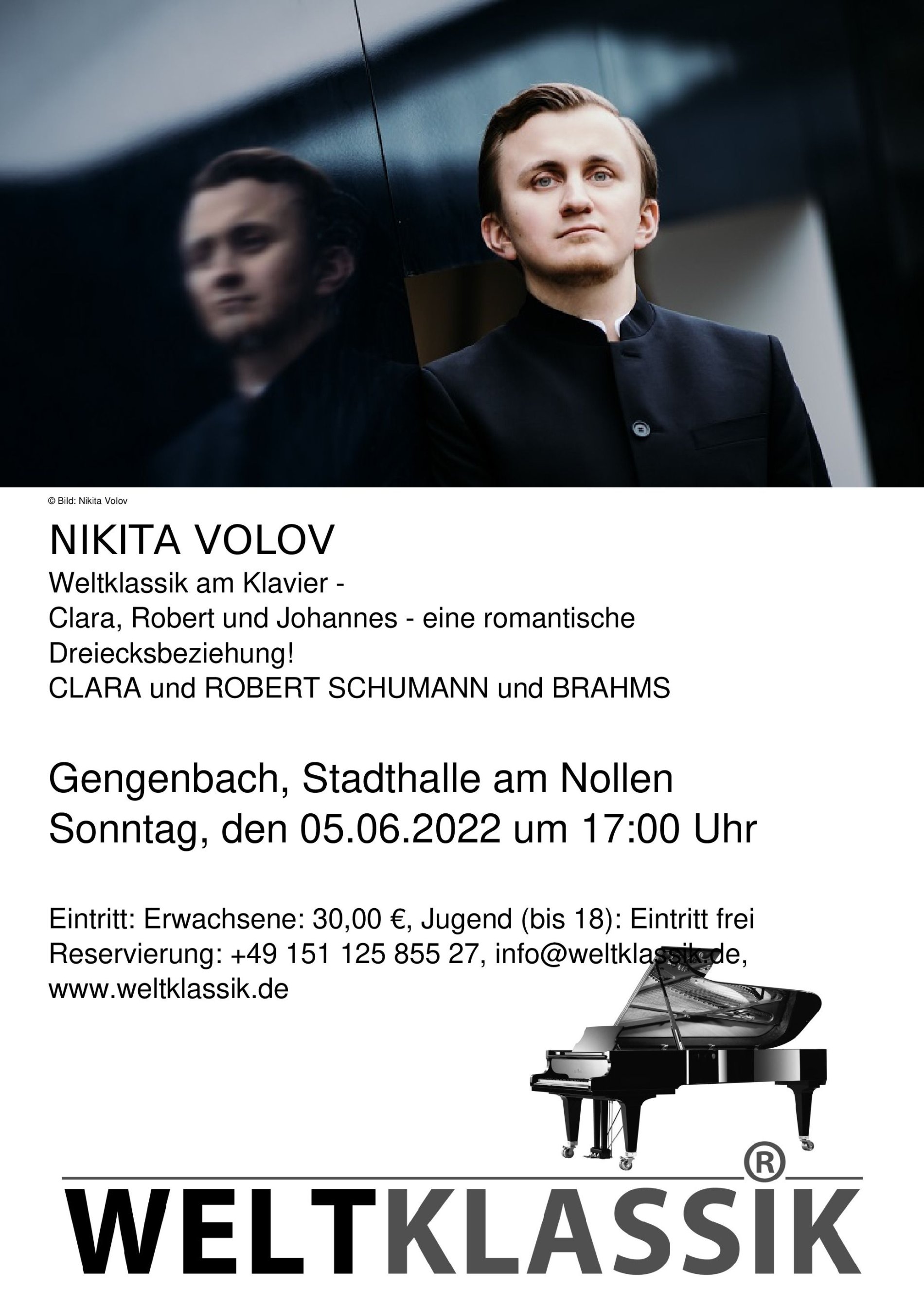 Nikita Volov / Urheber: Weltklassik am Klavier