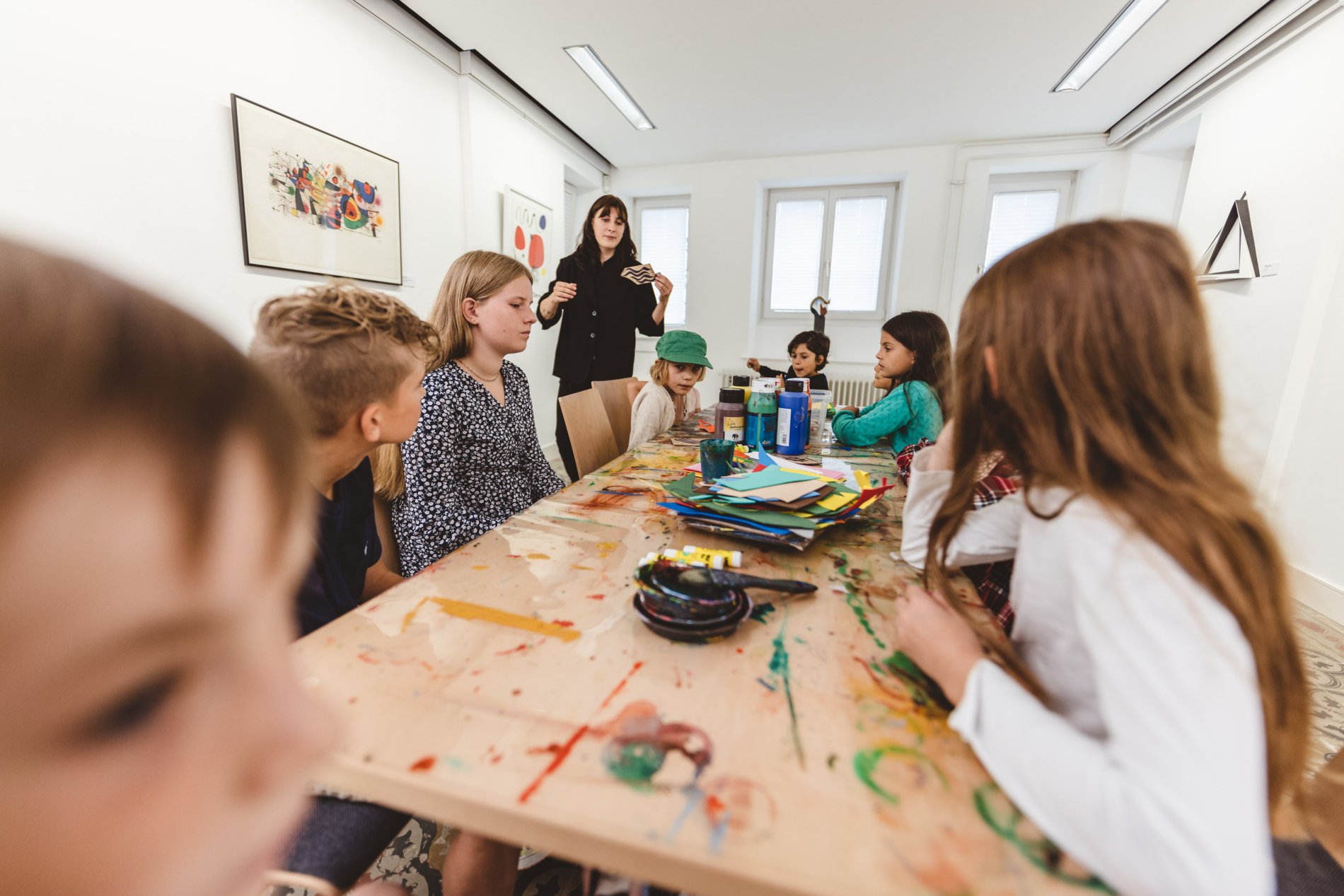 KinderKunstWerkstatt in der Hochheimer Kunstsammlung