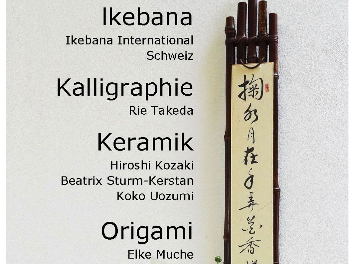 Ausstellung „4. Ikebana – Kalligraphie – Keramik