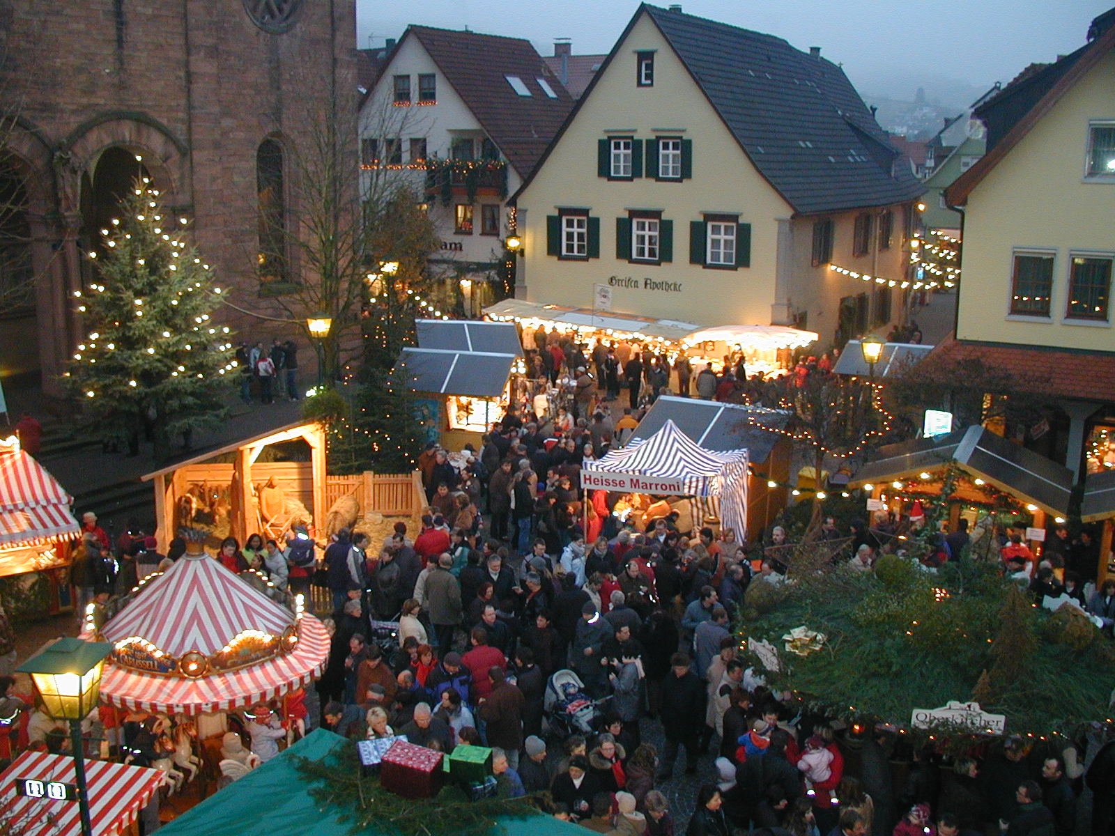 Der Oberkircher Weihnachtsmarkt / Urheber: