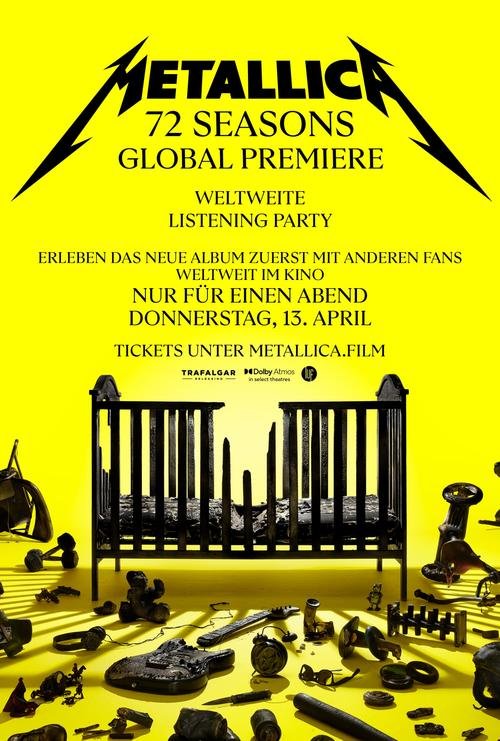 Plakat "Metallica: 72 Seasons - Global Premiere