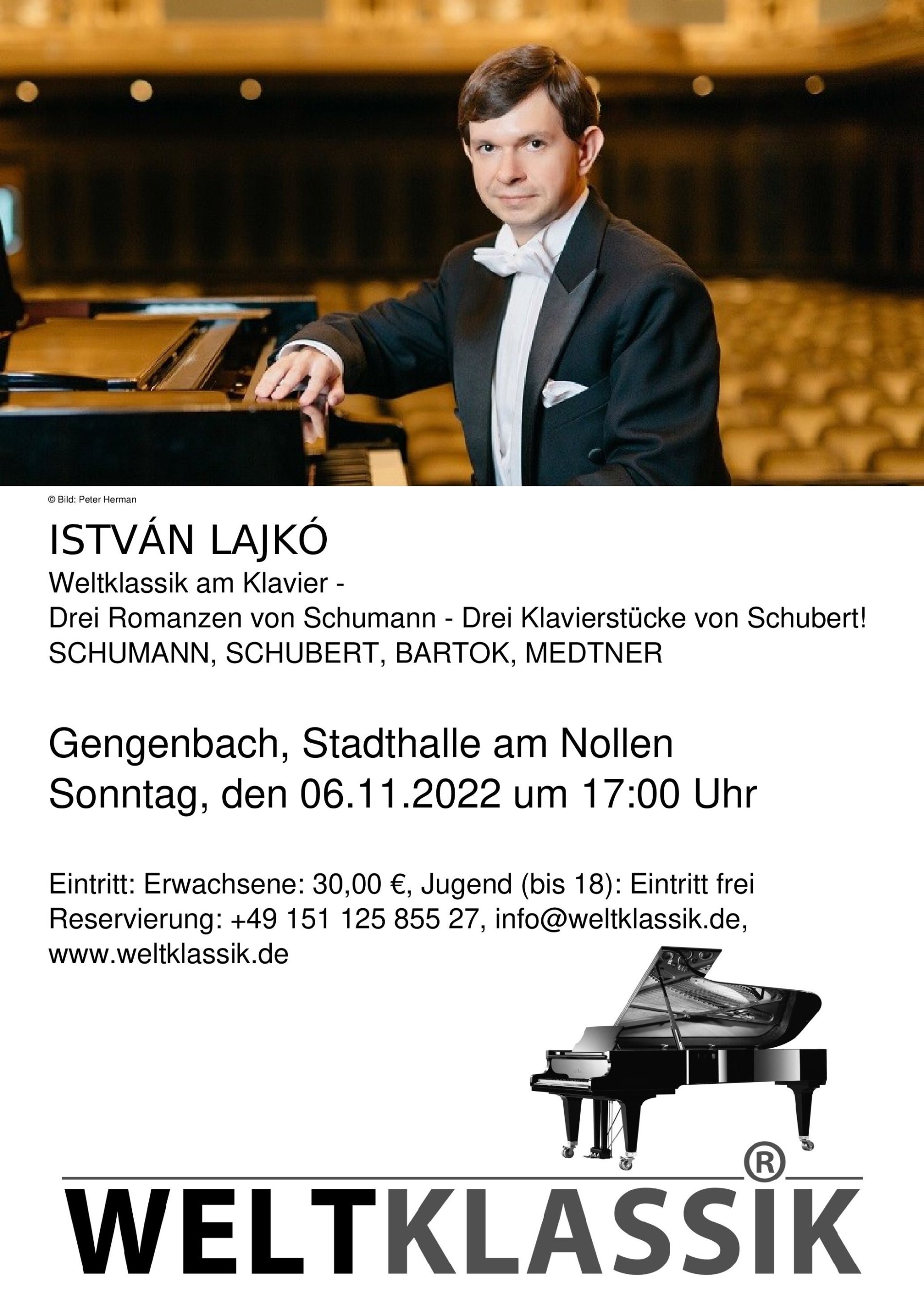 István Lajkó / Urheber: Weltklassik am Klavier