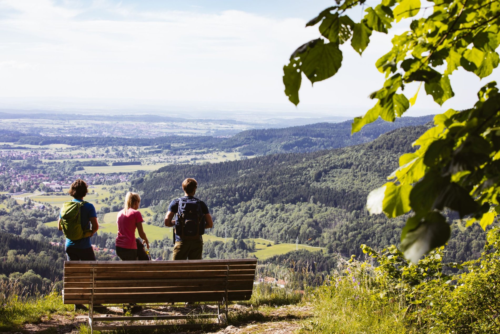 Wunderschöne Ausblicke vom Gräbelesberg über Albstadt-Laufen