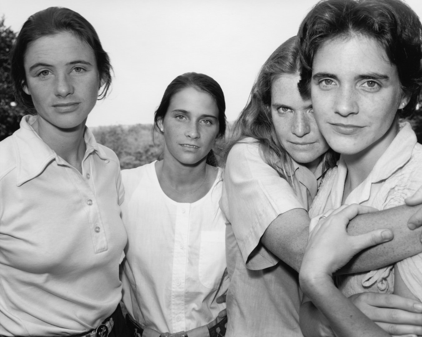 Nicholas Nixon, The Brown Sisters, Greenwich, Rhode Island, 1980