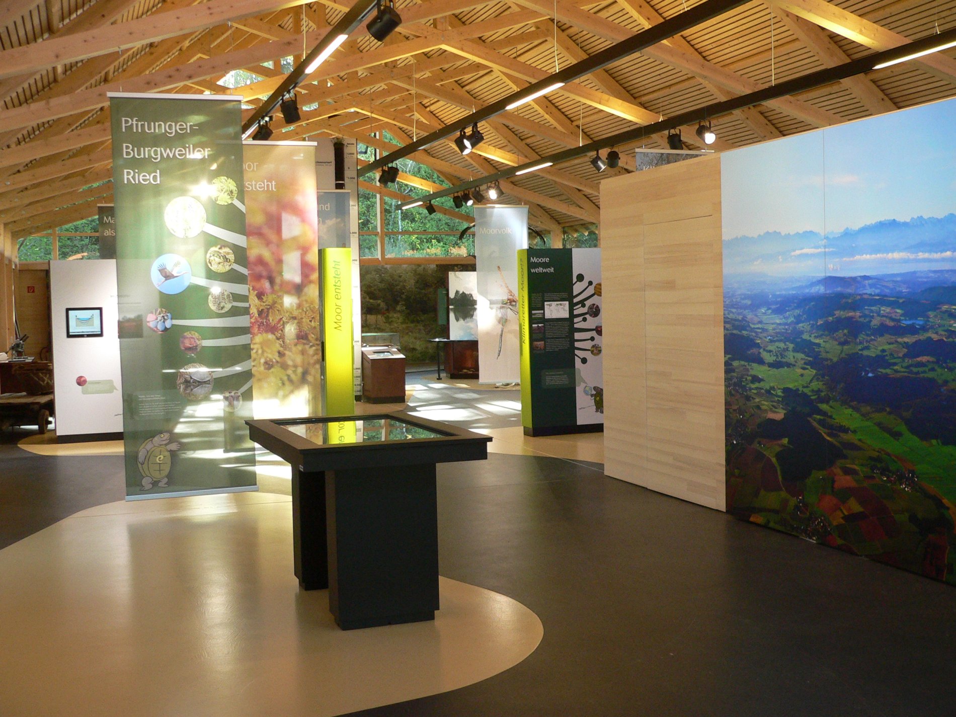 Ausstellungsraum Naturschutzzentrum