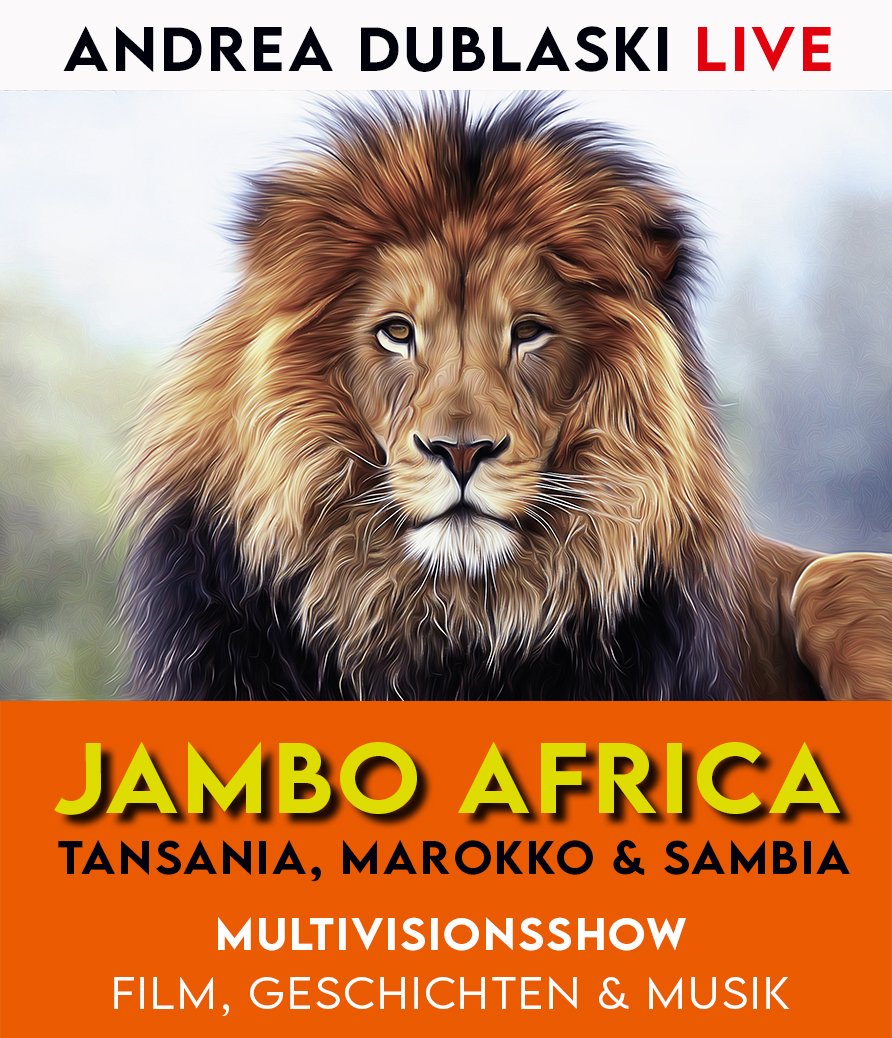 Informationsplakat zur Jambo Africa Veranstaltung