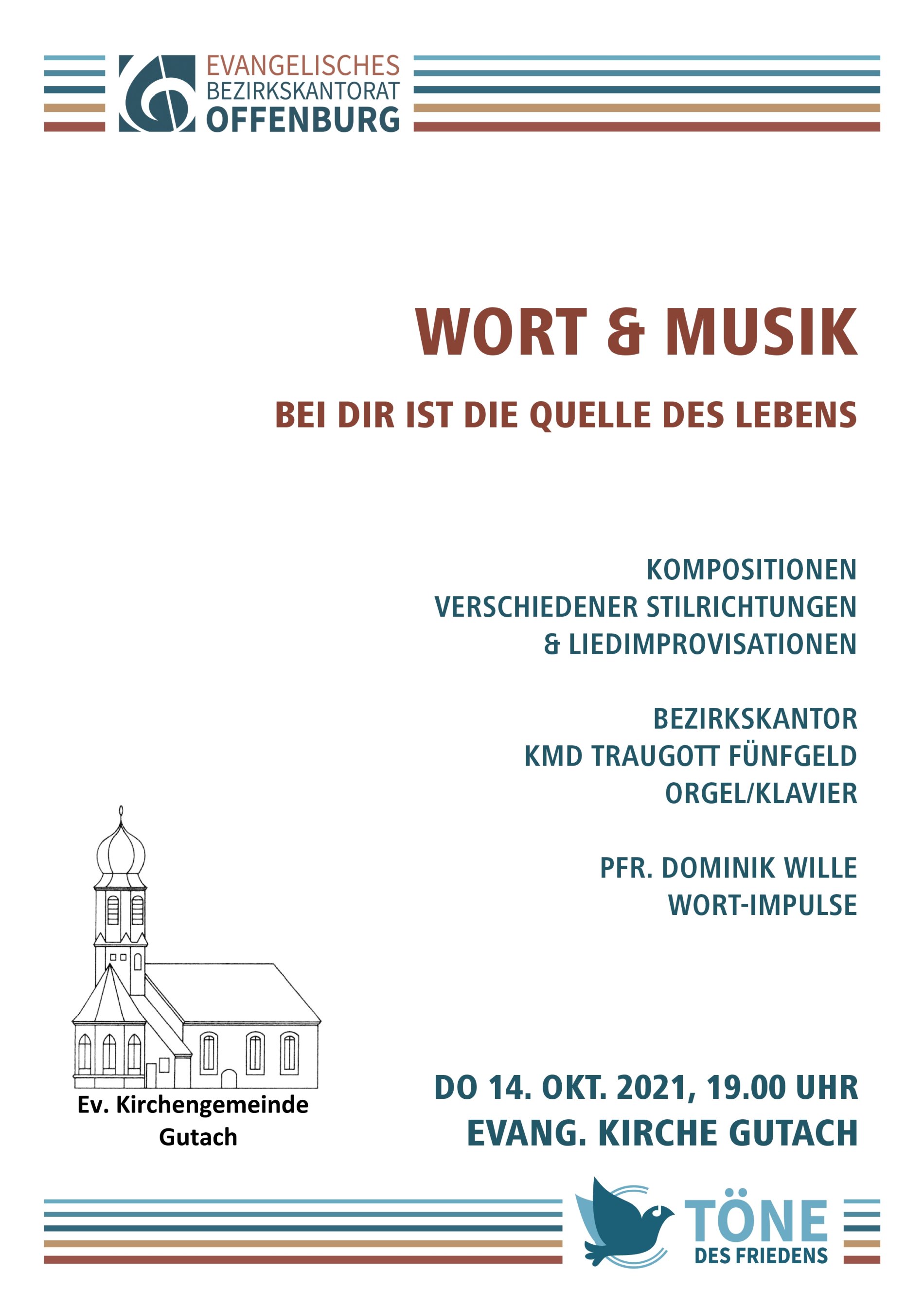 Plakat / Urheber: Evangelische Kirchengemeinde