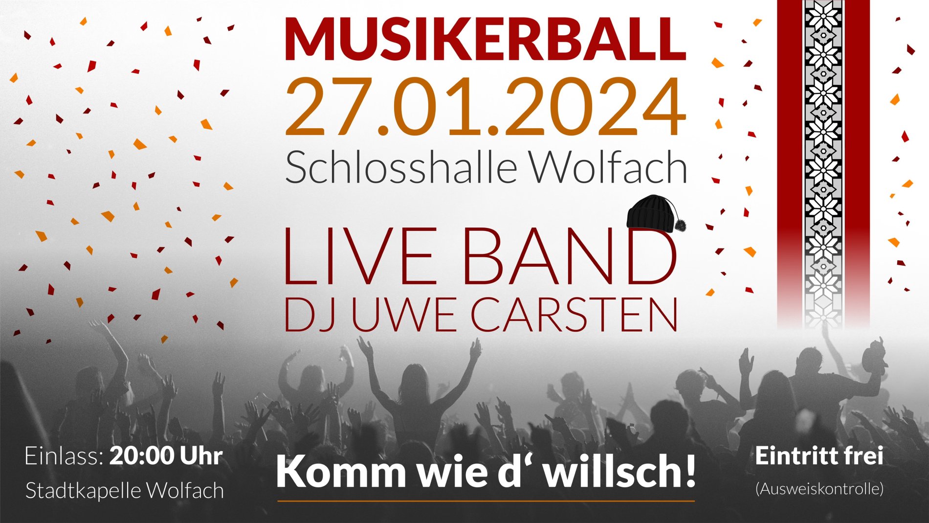Musikerball 2024 / Urheber: Stadtkapelle Wolfach