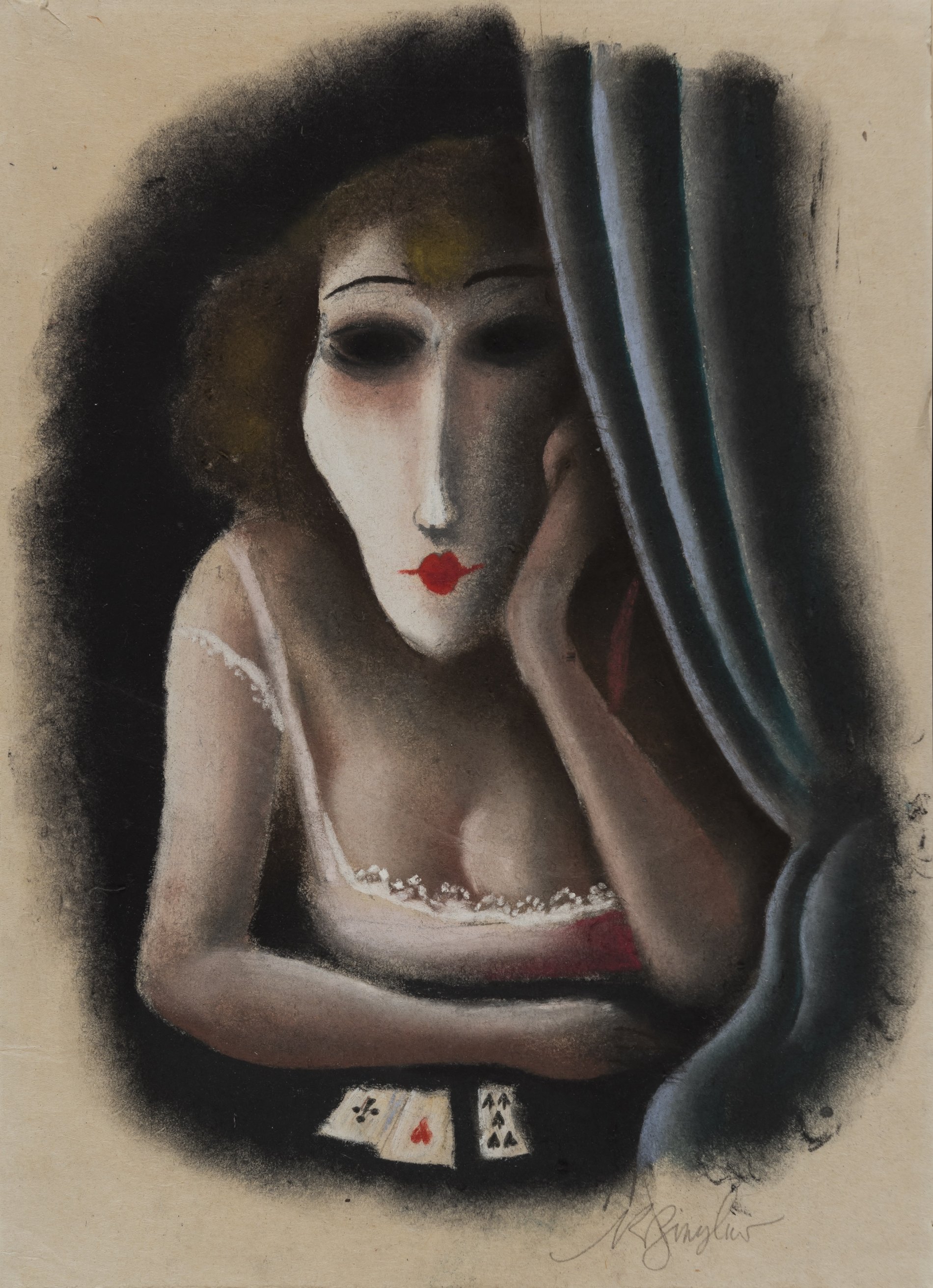 Die Kartenlegerin, 1927/1928 Richard Ziegler