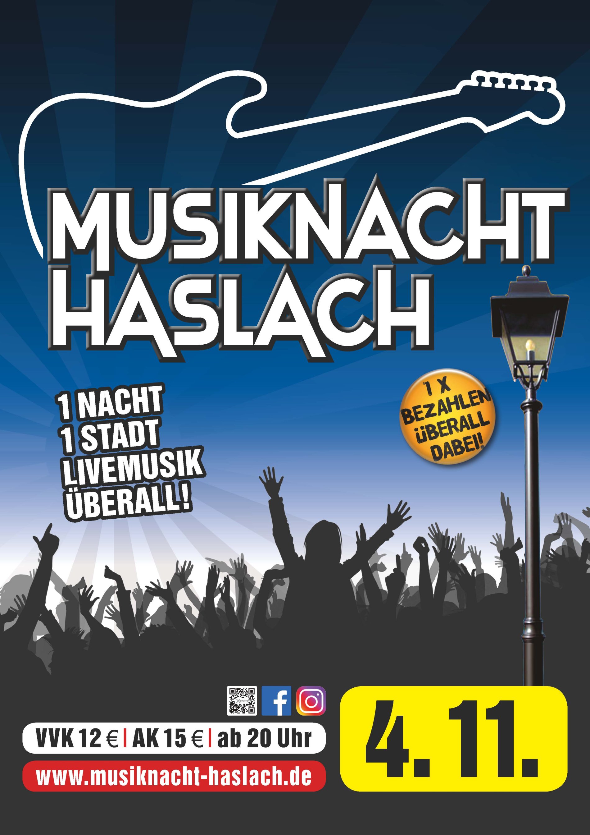 Musiknacht / Urheber: Stadt Haslach, Kultur und Marketing