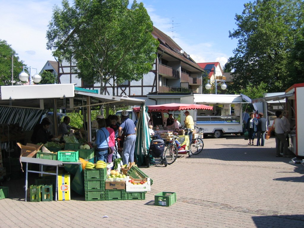 Wochenmarkt in Uhldingen-Mühlhofen