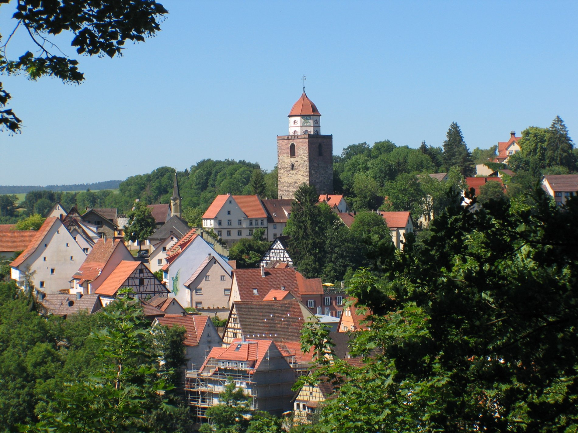 Stadt Haigerloch mit Römerturm