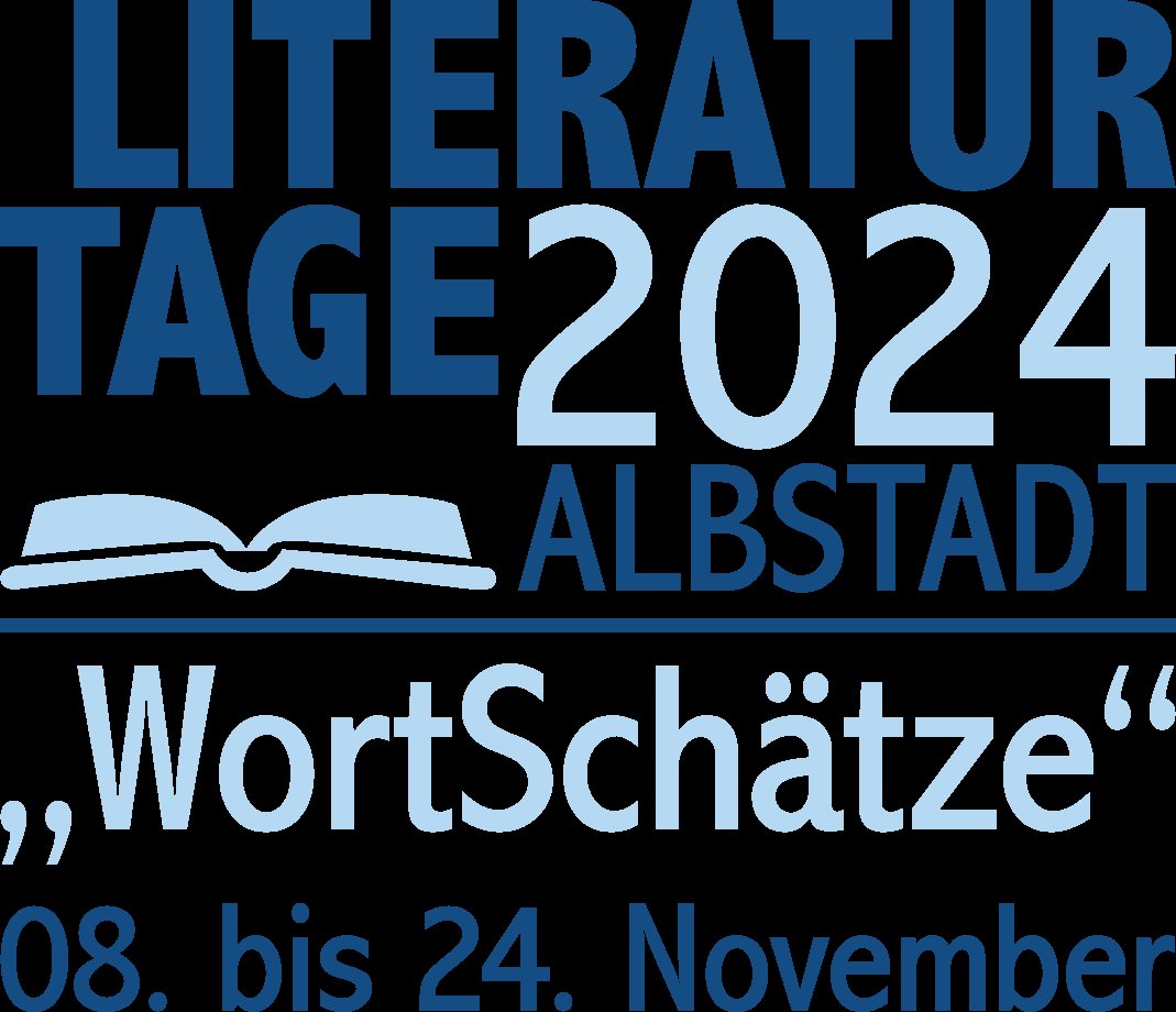 Logo Literaturtage2024 mit Motto und Zeitraum