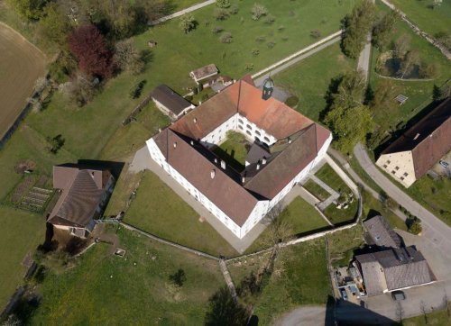 Luftaufnahme vom Kloster Habsthal von Achim Mende