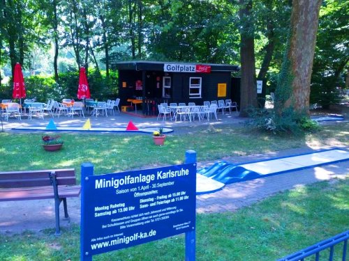 Minigolf am Karlsruher Zoo