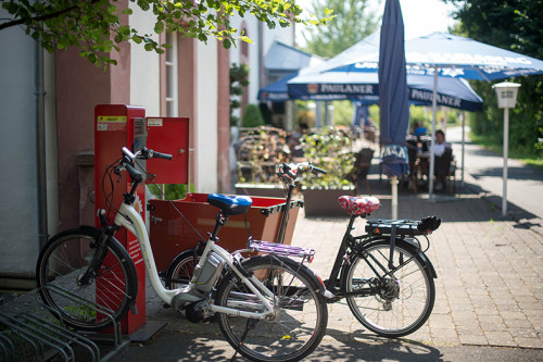 E-Bike-Ladestation Historischer Bahnhof Gersheim