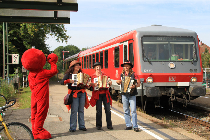 Moorbahn am Bahnhof Bad Waldsee [Copyright: Bernd Hasenfratz - rail4life]