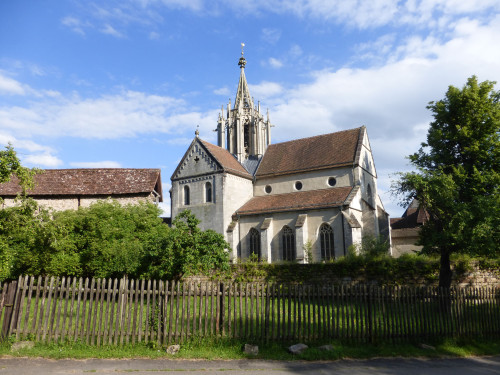 Kloster Bebenhausen bei Tübingen, Außenansicht der gotischen Klosterkirche