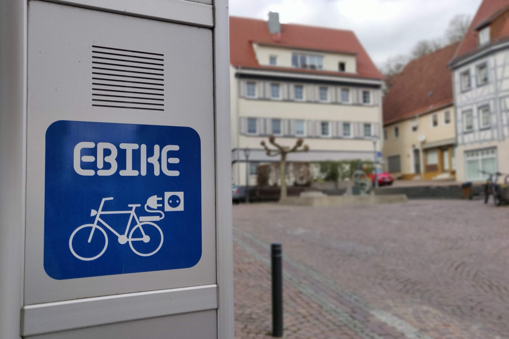 E-Bike-Ladestation Rathaus Möckmühl | HeilbrronnerLand