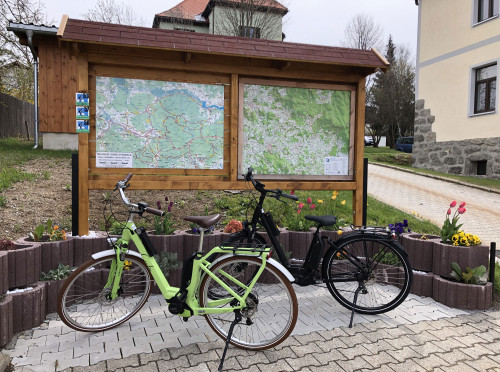 E-Bike-Verleih in der Tourist-Info Haidmühle