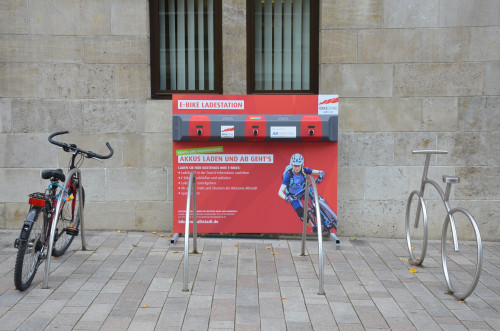 E-Bike Ladestation am Rathaus Albstadt-Ebingen