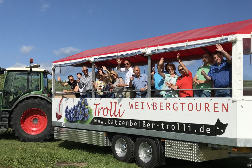 Katzenbeißer-Trolli | Weinbergrundfahrten Lauffen am Neckar | HeilbronnerLand