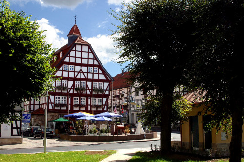 Das Rathaus in Immenhausen