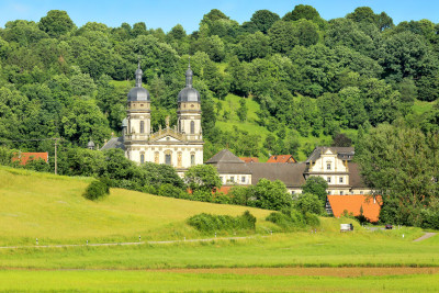 Kloster Schöntal am Kocher-Jagst-Radweg | Jagsttal