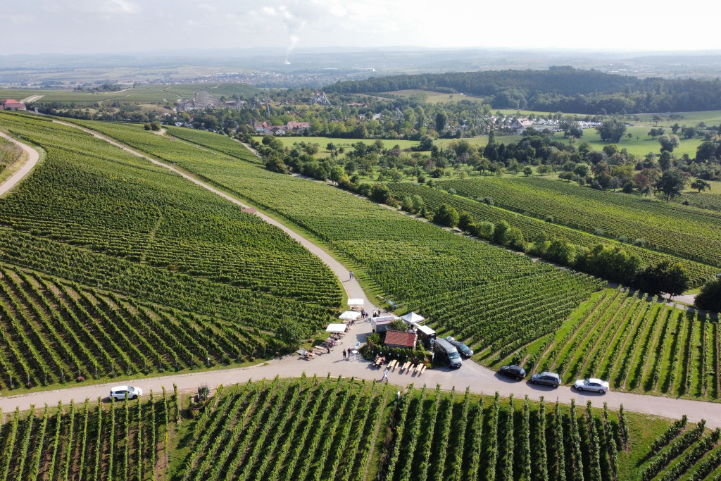 Weinausschankhütte nahe dem Steinbruch Näser | HeilbronnerLand