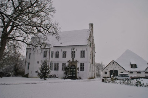 Herrenhaus Hoyerswort im Winter