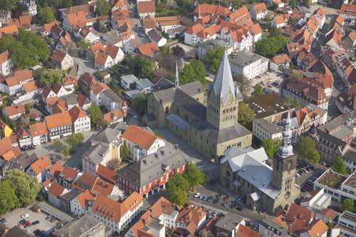 Luftbild Stadtkern Soest